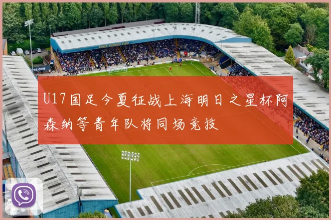 U17国足今夏征战上海明日之星杯阿森纳等青年队将同场竞技